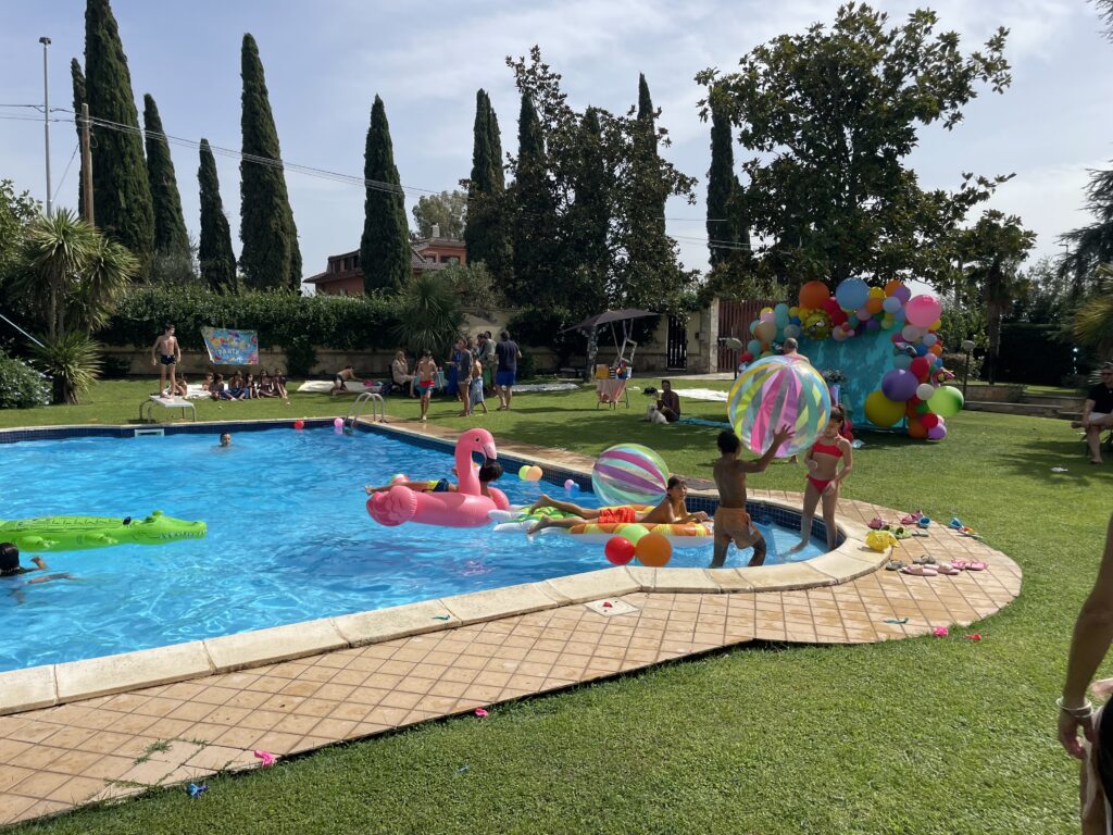 Festa per bambini a Villa Brunella, location ideale per eventi privati vicino Roma